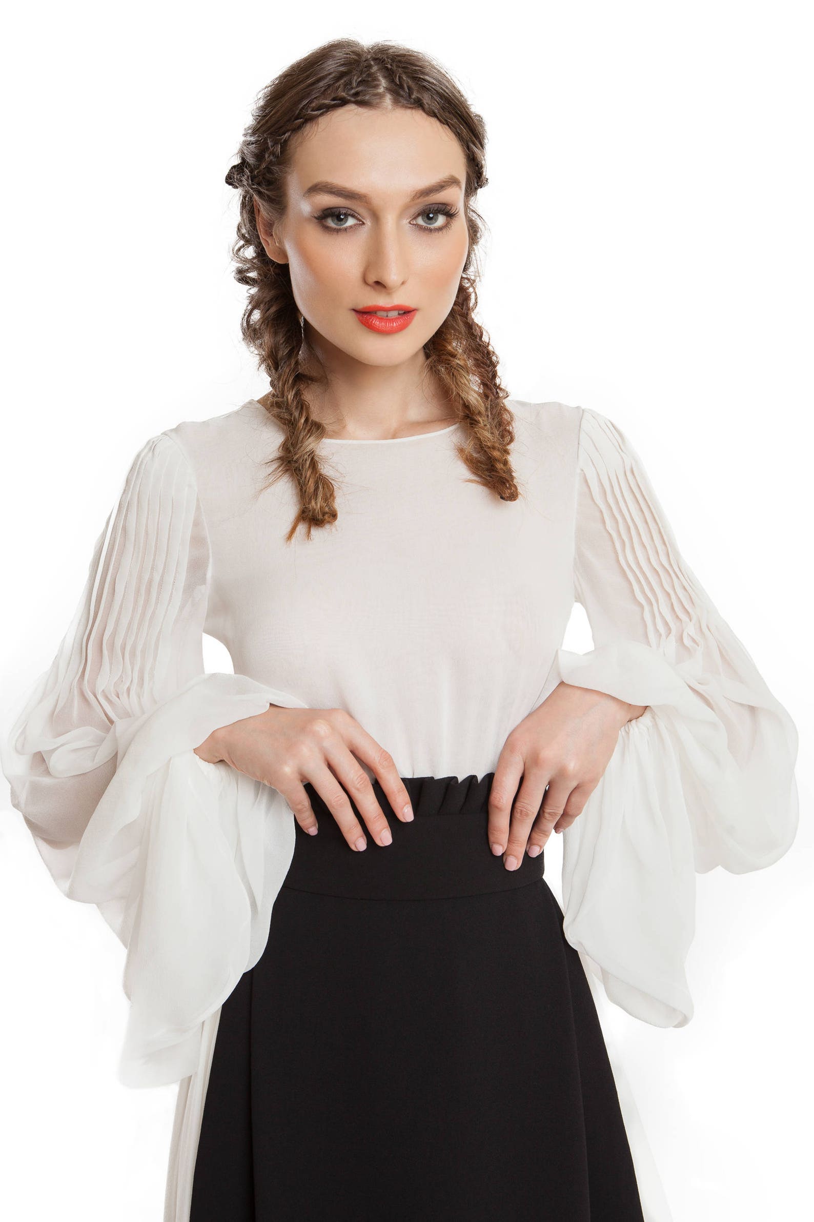 chiffon kleid boho