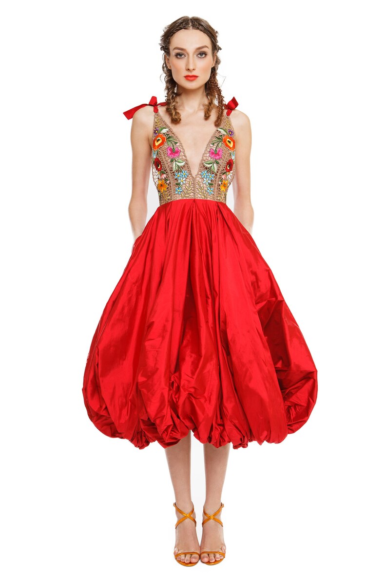 TAFFETA DRESS Formal Event Dress Etsy