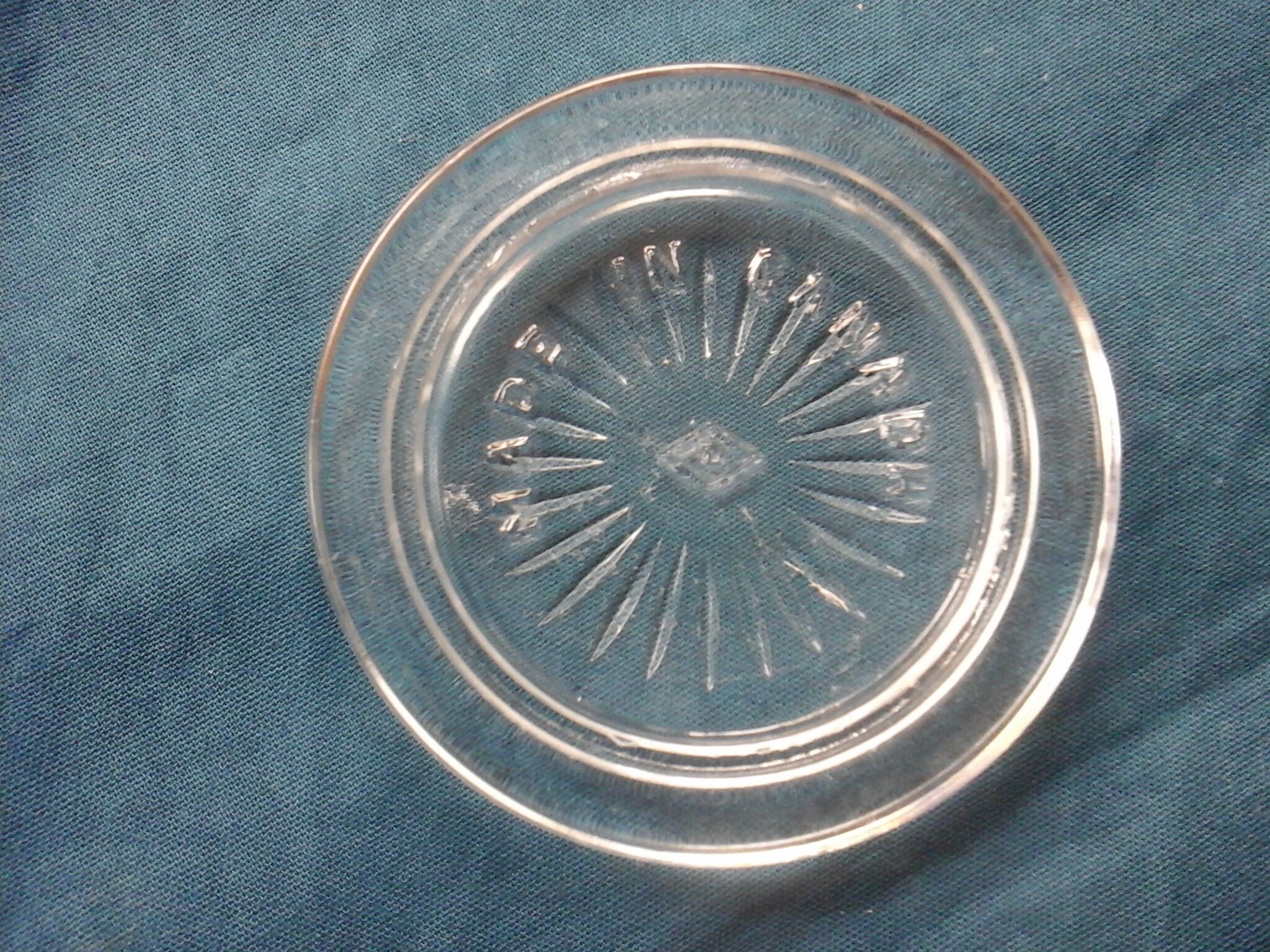 Set of 12 Vintage Glass Canning Jar Lids Dominion Glass Canada Etsy