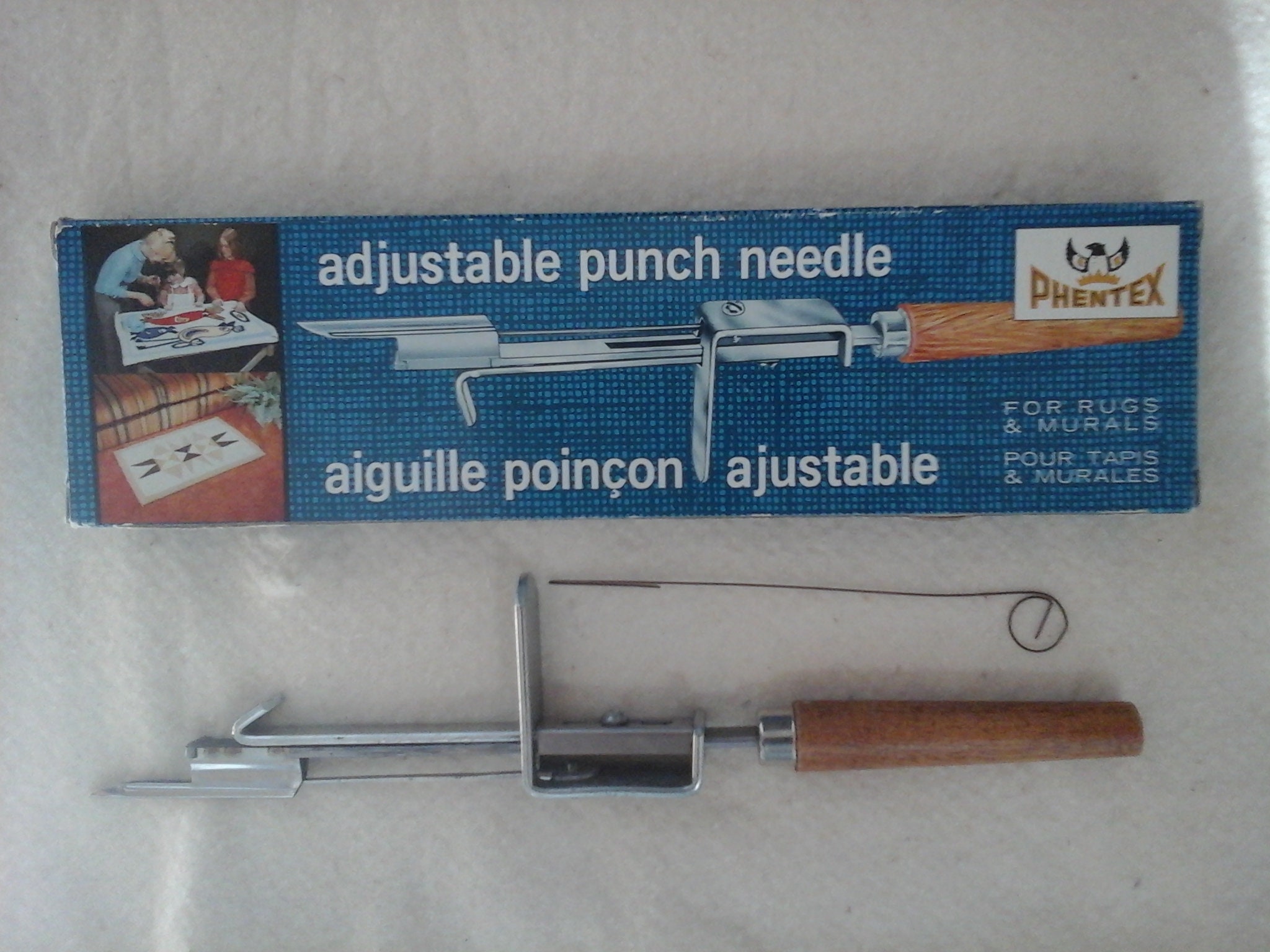 Punch Needle Threader, Long Punch Needle Threaders, Ultra Punch Needle  Threader, Needle Threader for the Lavor Needle or Adjustable Needle 
