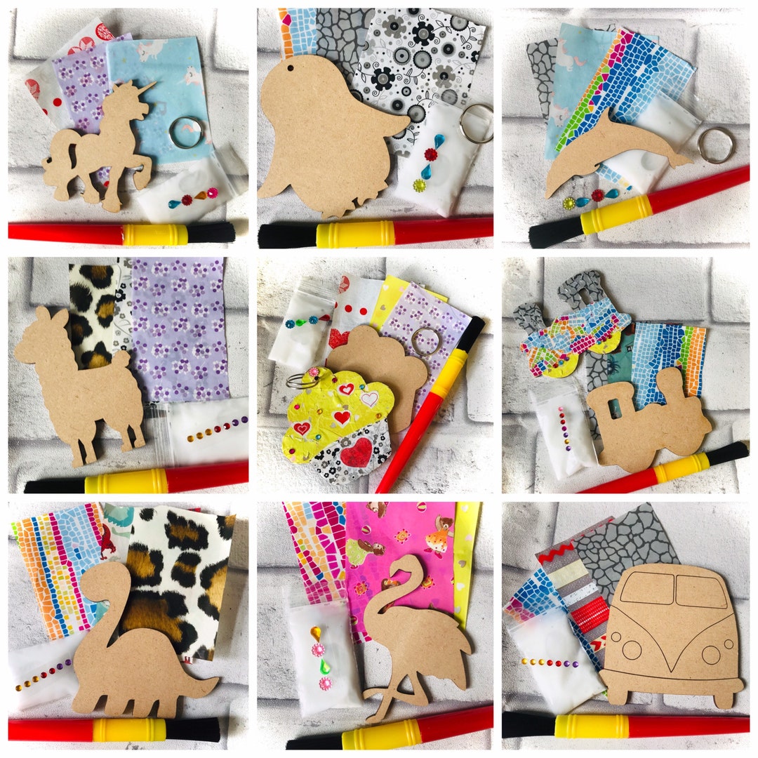 Decopatch Craft Kitchildrens Craft Kitadult Craft Etsy