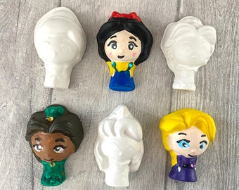 Prinses Craft Kit in leuke gift bag-verf set-unieke partij tas gunst / fillers-craft party idee-children's activity-prinses verjaardagscadeau