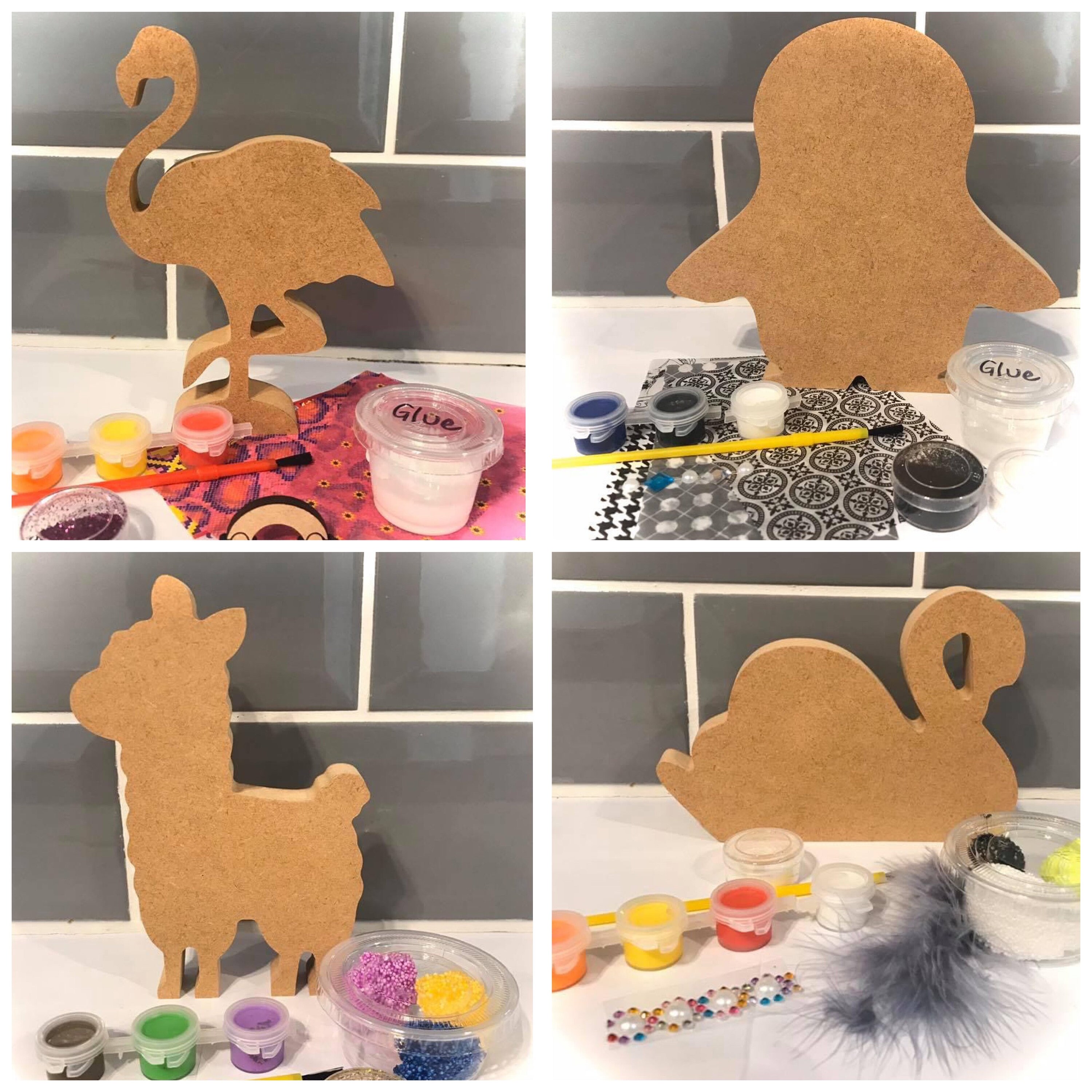 Sloth Craft Kit-animal Activity Pack-adult/child | Etsy