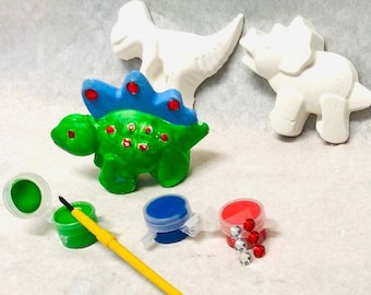Dinosaur Party Bag-Dinosaur Craft Kit-Paint Set-Unique Party Bag Favour/Fillers -Craft Party Idea-Children’s Activity Set-Boys Party Bag