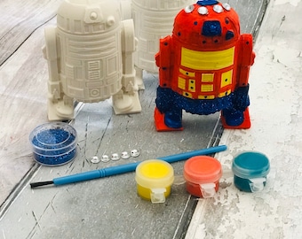 Roboter-Bastelsets - Bastelset für Kinder - Bastelset für Jungs - Mitbringsel für Partytüten - Bastelset
