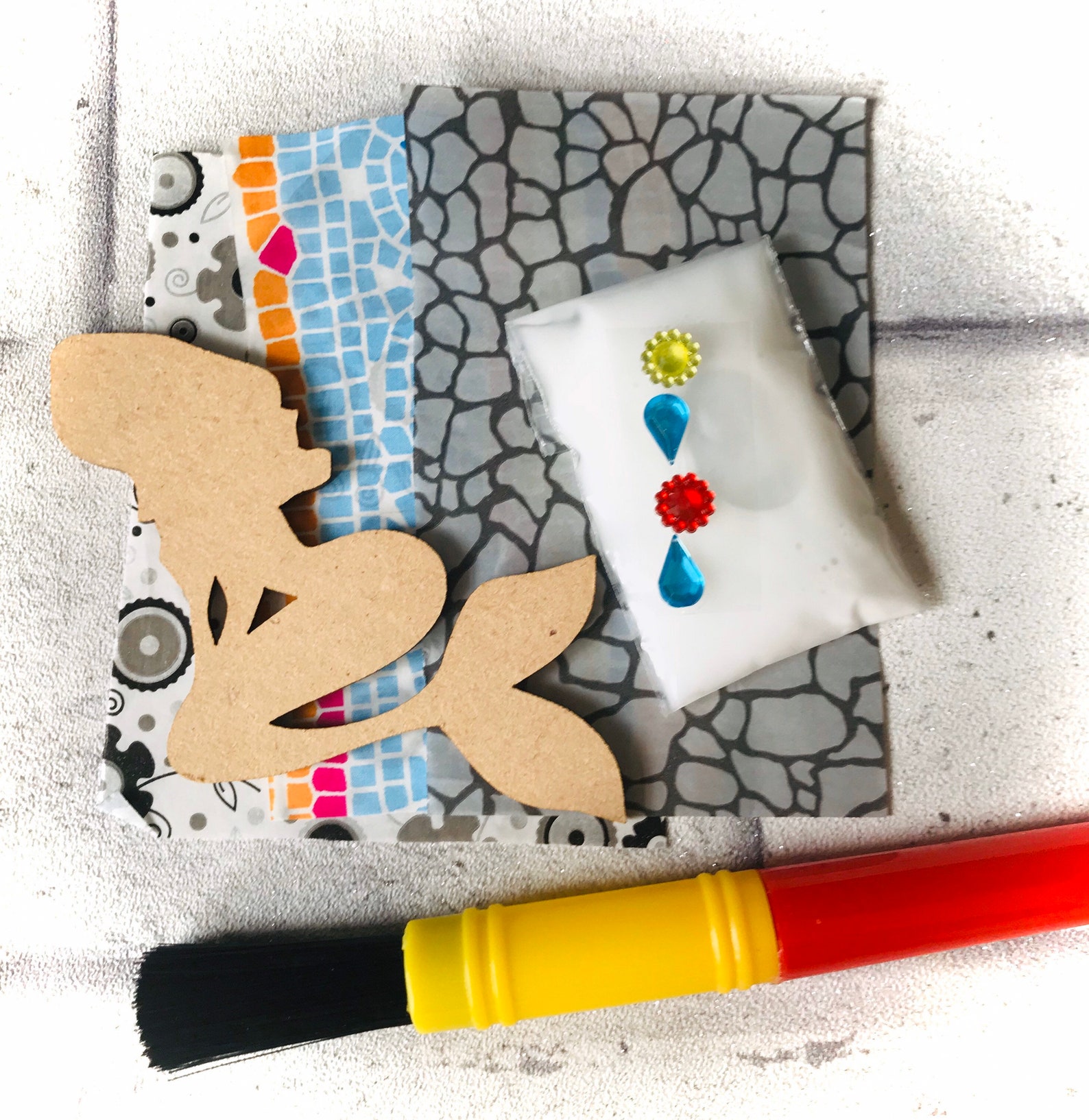 Decopatch Craft Kitchildrens Craft Kitadult Craft Etsy