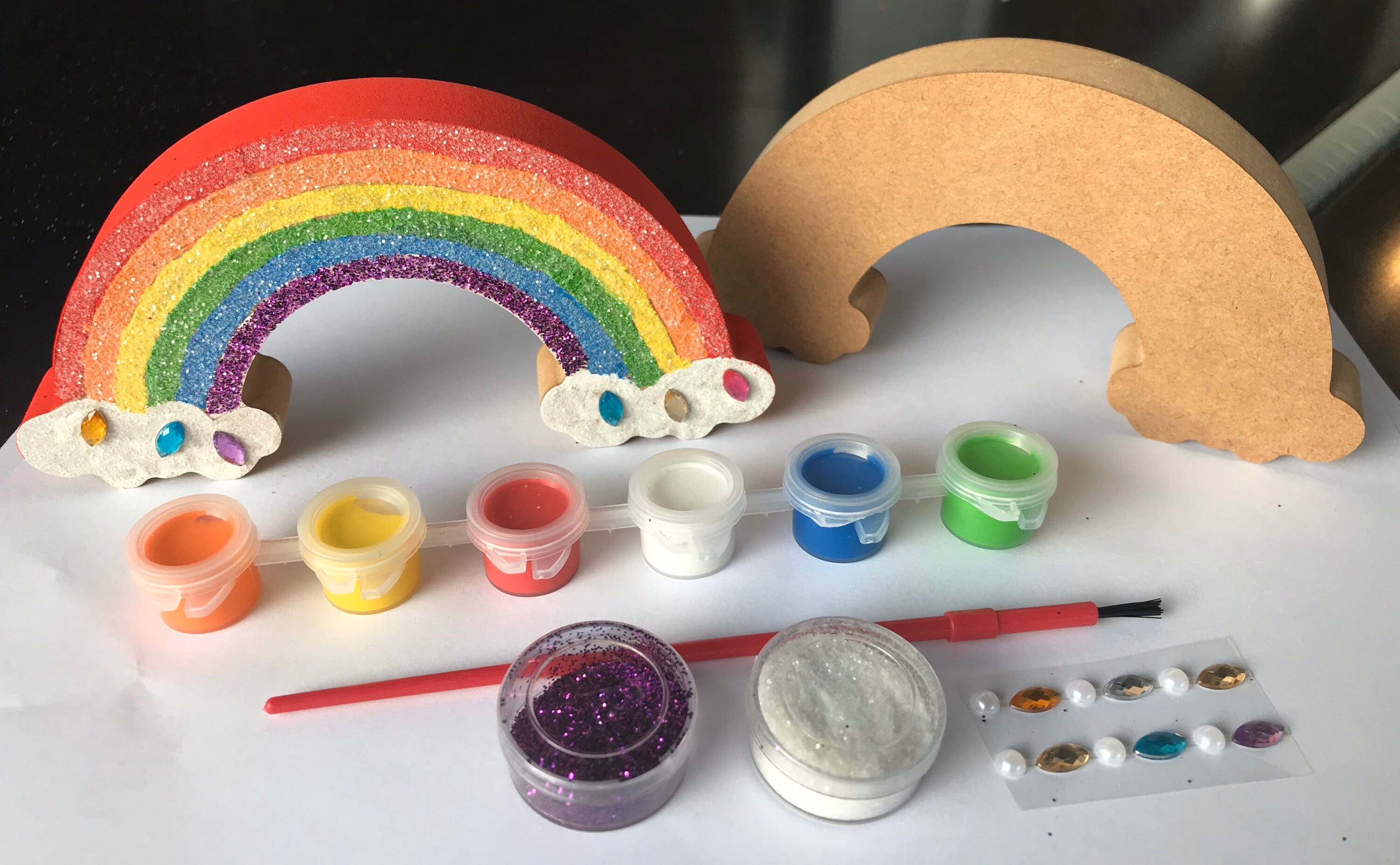 Rainbow Craft Kit – Brightly Art Studio