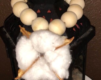 Rustic Cotton Farmhouse Boho Beads