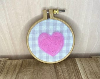 Needlefelt Heart Wall Decor, Valentine’s Day
