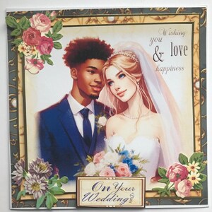 Nel giorno del tuo matrimonio. Ti auguro amore e felicità.