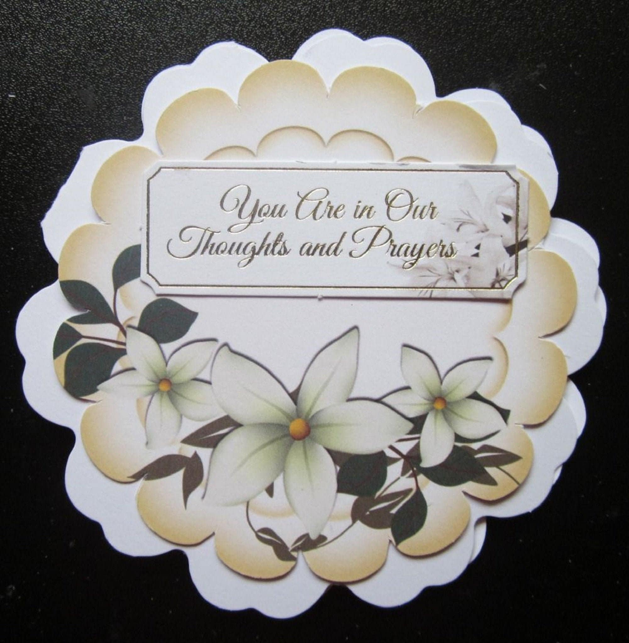 You Are in Our Thoughts and Prayers Etsy