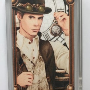 Steam Punk Gentleman Kühlschrankmagnet