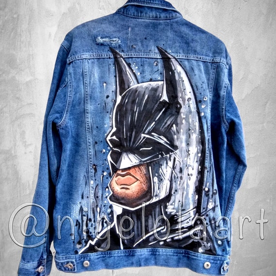 batman denim jacket