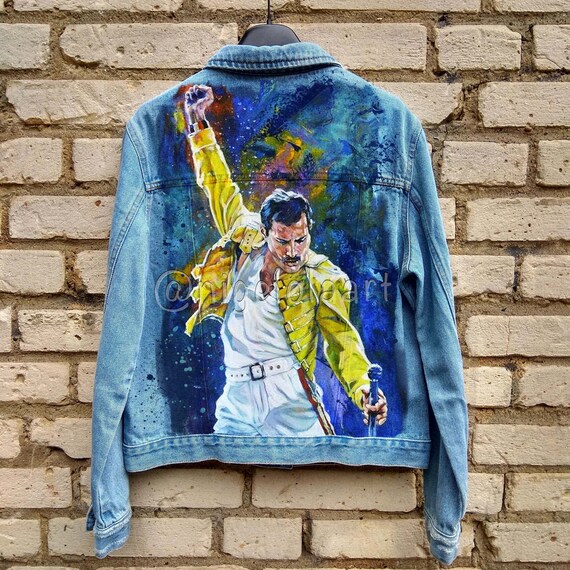 freddie mercury jean jacket