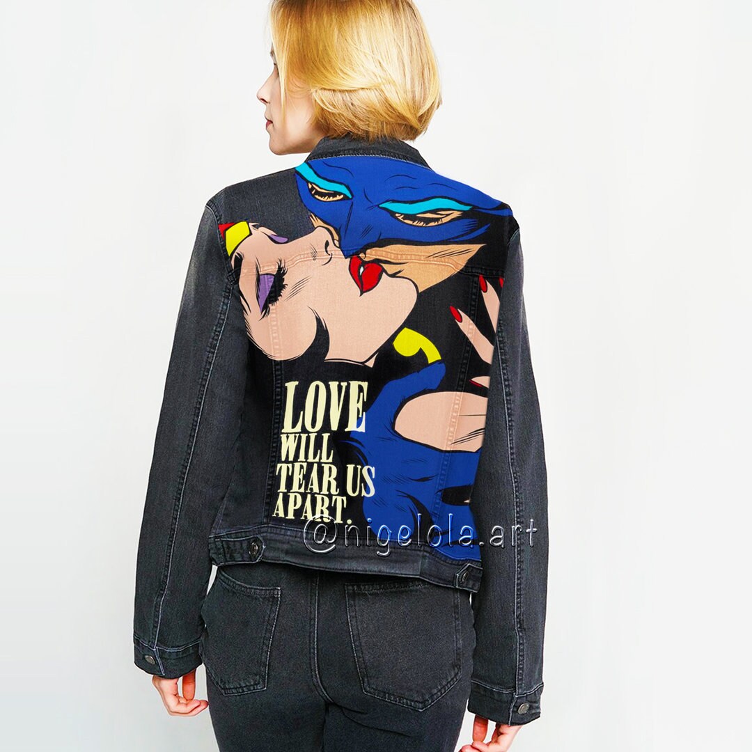 batman denim jacket
