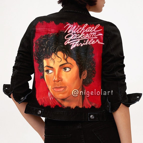 michael jackson denim jacket cotton on