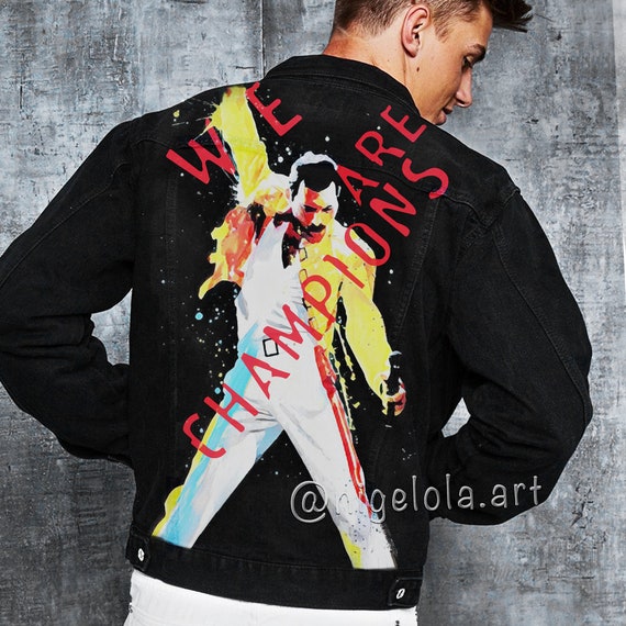 freddie mercury jean jacket