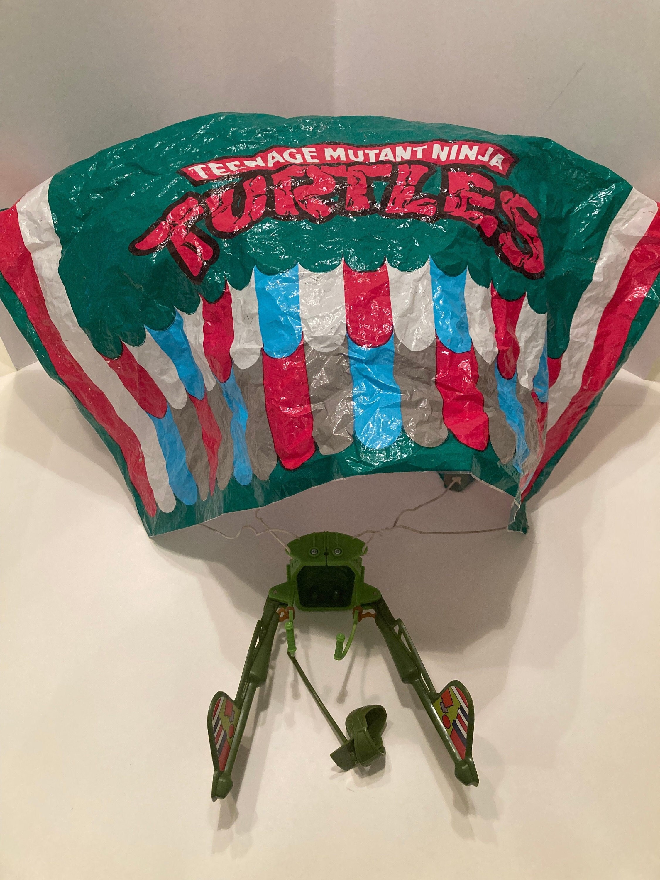 Vtg TMNT Turtle Trooper Parachute - 1988 Playmates- Original