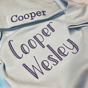 baby boy or girl coming home outfit, Personalized baby gift, newborn gown, girl hospital outfit, monogrammed, layette, first pictures,