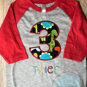 Dinosaur birthday shirt, birthday shirt, birthday shirt for boy, dino birthday party, custom dino shirt, personalized shirt