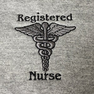 Personalized Caduceus Stethoscope shirt, Nurse,Monogrammed nurse quarter zip shirt, graduation gift for nursing student, Registered nurse