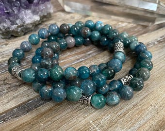 Blue Kyanite Crystal Bracelet – Balance, Calm & Chakra Alignment