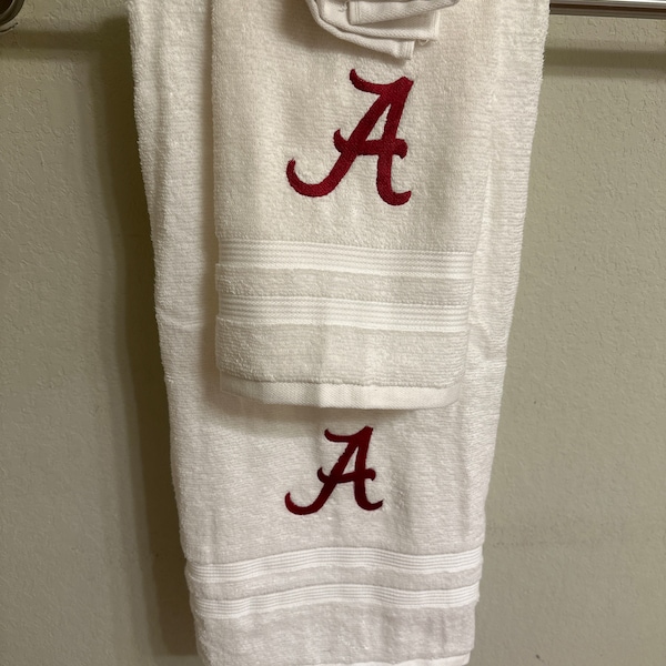 Alabama Bathroom Towel Set