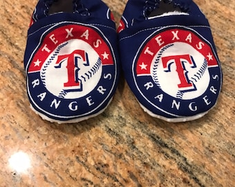 Texas Rangers baby shoes size 0-6 months