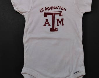 Texas A&M Aggies onesie