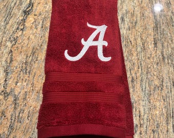 Alabama Bathroom hand towel and wash cloth