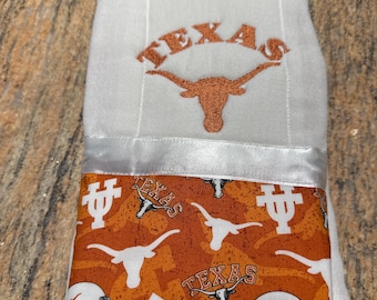 Texas Longhorns Burp cloth