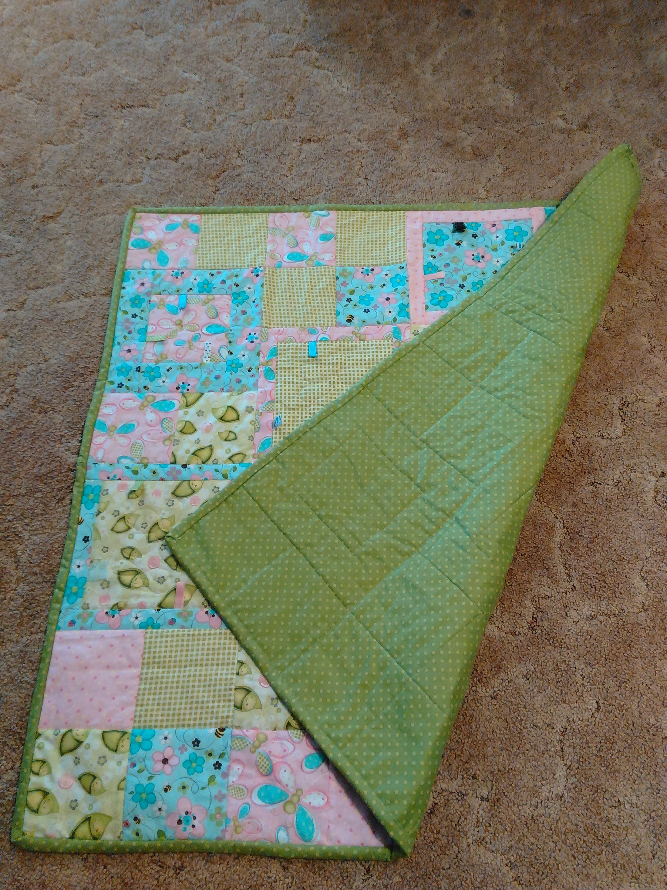 Baby Quilt / Tag Play Blanket /play Blanket Etsy UK
