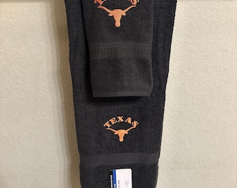 Longhorn Bathroom Towel Set