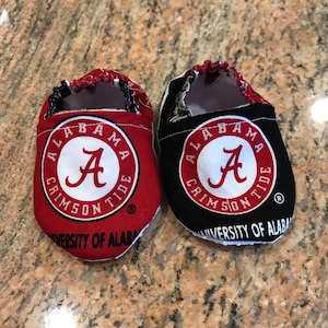 Alabama Crimson Tide baby shoes size 0-6 months
