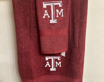 Aggies Bathroom Towel Set