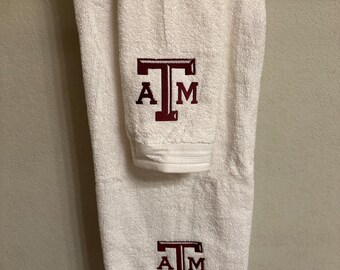 Aggies Bathroom Towel Set