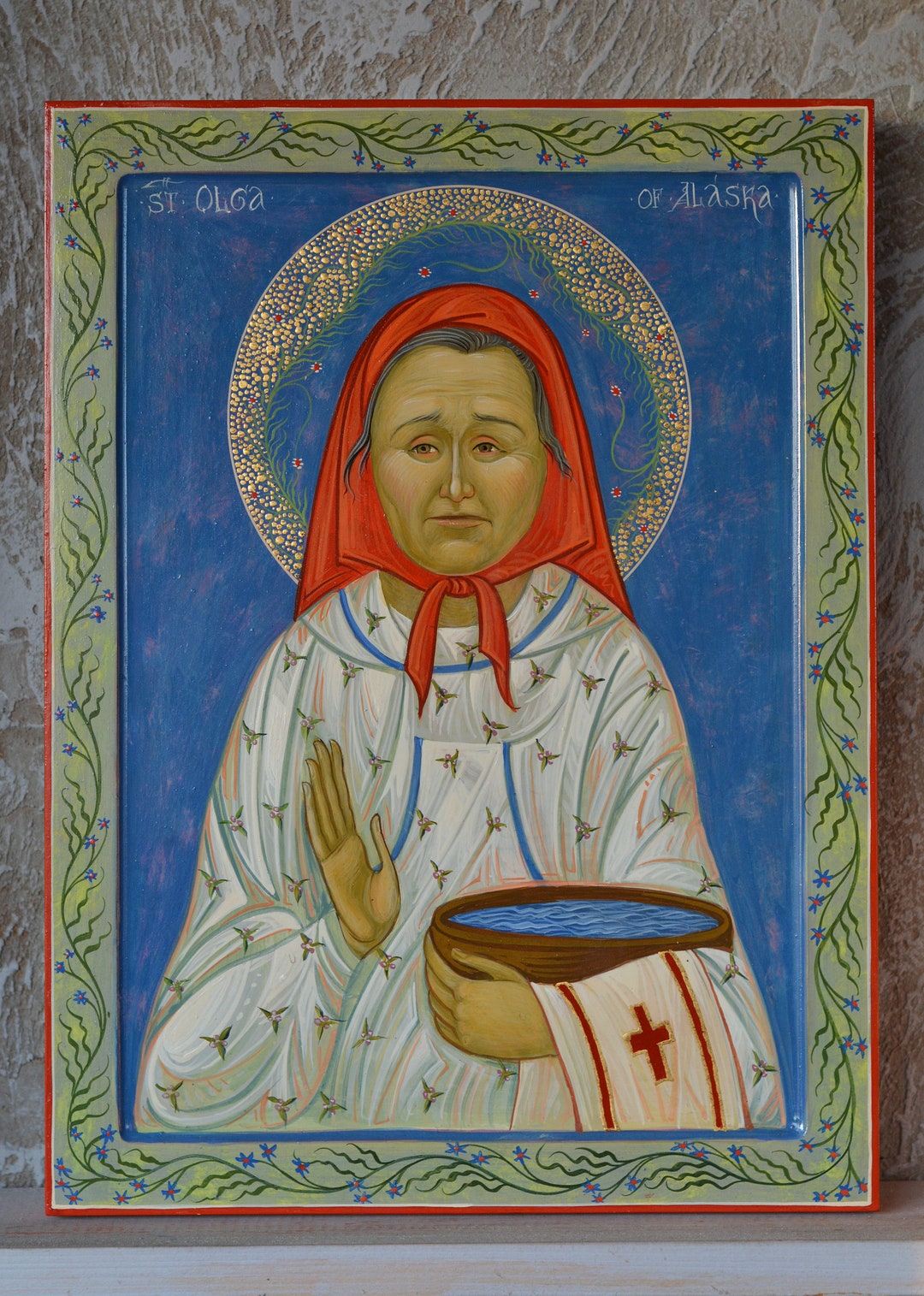 Hand Painted Orthodox Icon Righteous Matushka Olga of Alaska Etsy