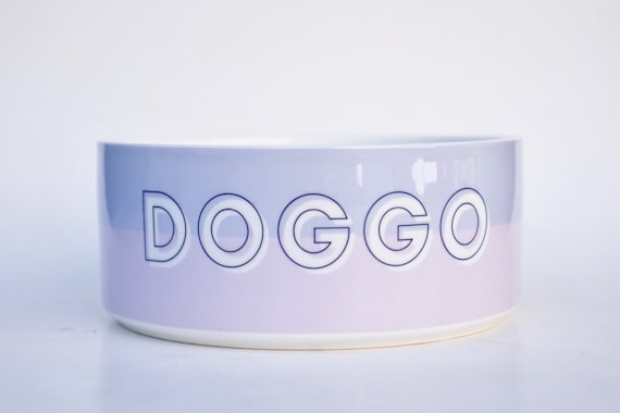 Dog Bowls You Can Customize Modern Ceramic Personalized Large