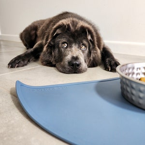 Dog Food Mat - Dog Bowl Mat - Pet Food Mat - Dog Mat for Food and Water -  Dog Feeding Mat - Protect Your Floor with a Dog Water Bowl Mat -  Ecofriendly