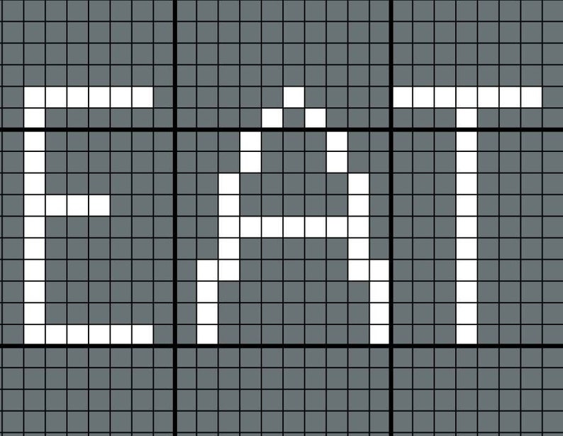 modern cross stitch PDF cross stitch pattern where the wild things are cross stitch i/'ll eat you up i love you so