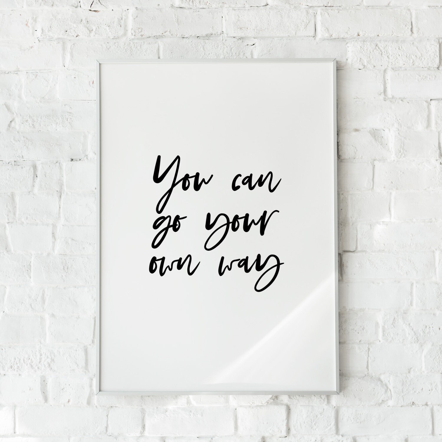 You Can Go Your Own Way Card You Can Go Your Own Way Card