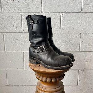 Vintage Chippewa Engineer Boots - Etsy