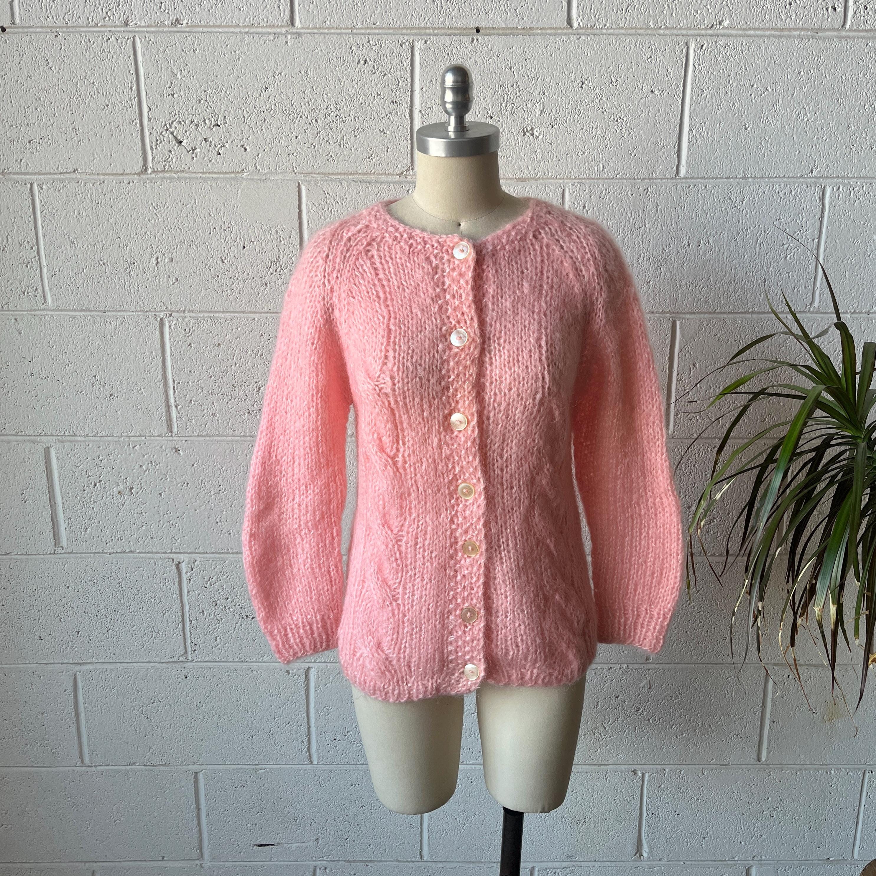 60s Mohair Cardigan - Etsy