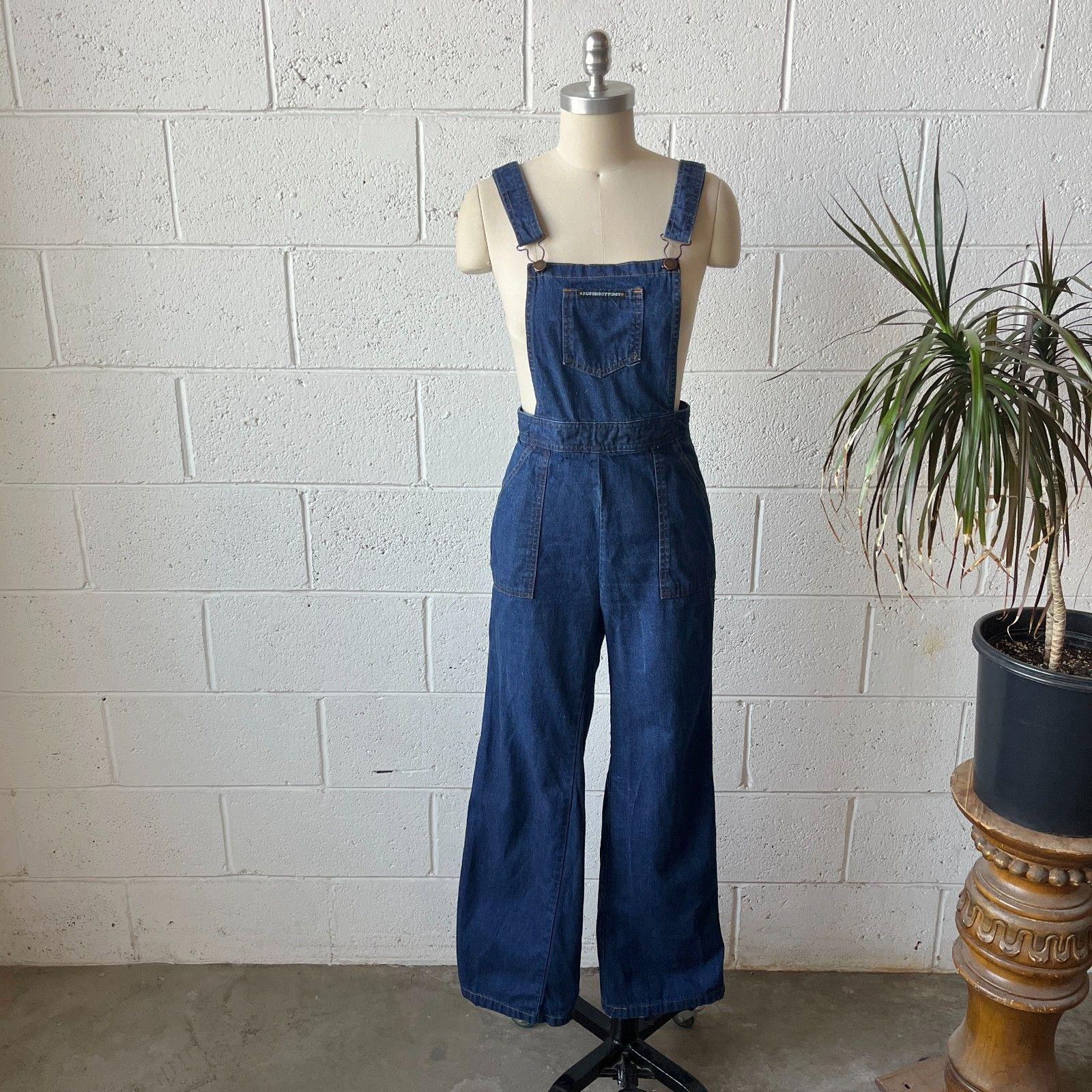 Vintage 70s Cotton Overalls - Etsy