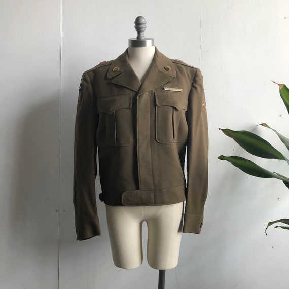 50s Vintage Regulation Army Officer’s Jacket Cropp