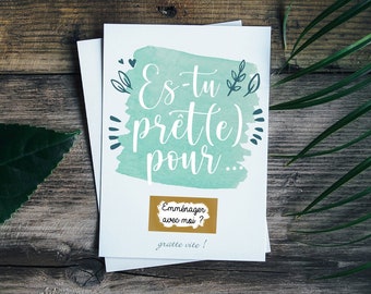 Cartes A Gratter Pour Vos Jolies Annonces Par Aliceandberry Sur Etsy