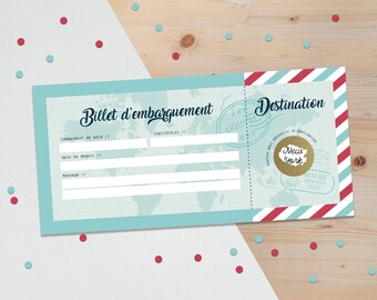 Billet Avion Etsy Billet Avion Etsy