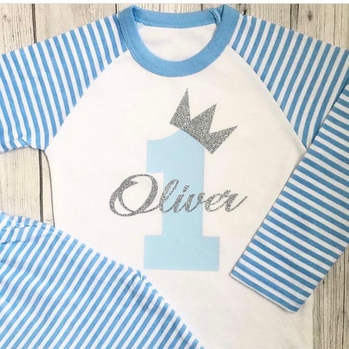 Personalised Safari 1st 2nd 3rd 4th Birthday Pjs When I Etsy