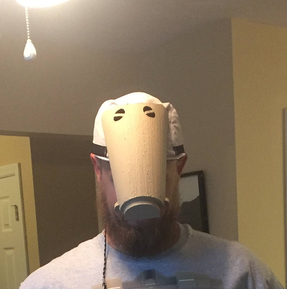 Battle Droid Mask - Etsy