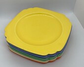 Vintage Riviera Luncheon Plates